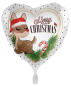 Preview: Folienballon - Merry Christmas - ø 43cm